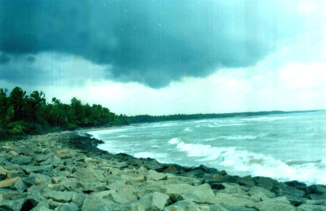 Kanyakumari Shore. Photo Taken By George Zunwa